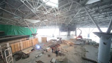 işçi ve İnşaat malzemeleri