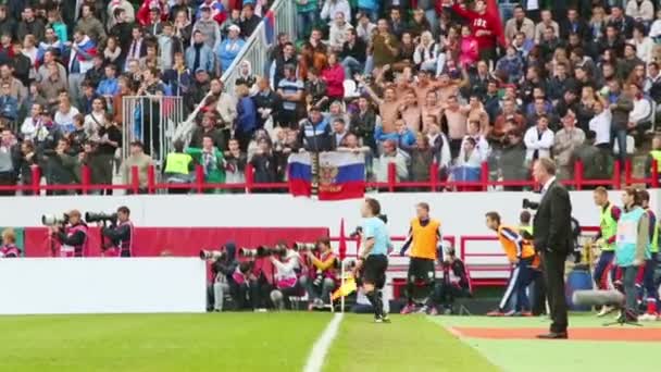 L'équipe russe contre l'Irlande du Nord — Video