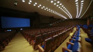 Kremlin Sarayı'ndaki büyük sinema salonu