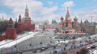 Kremlin ile Kızıl Meydan