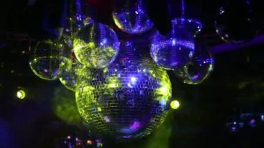 Grup ayna disco topları Döndür