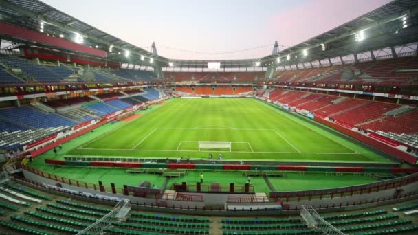 Estadio grande abierto vacío — Vídeos de Stock