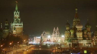 Kremlin ve St. Basil Katedrali