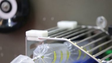 Sosis polietilen ambalaj ile ambalaj makinesi