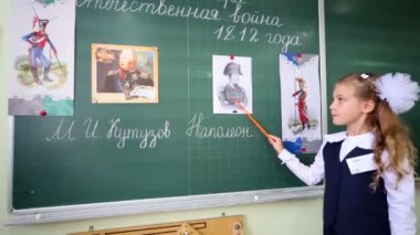 Kız öğrenci Puan işaretçinin resimleri