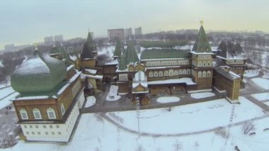 ahşap kolomenskoye sarayda
