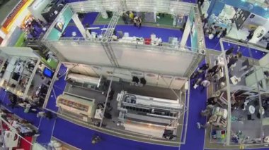 Uluslararası Sergi Expoclean insanlar yürümek