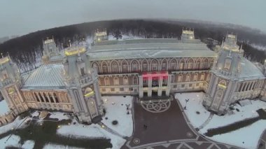 Tsaritsyno aydınlatma ile saray