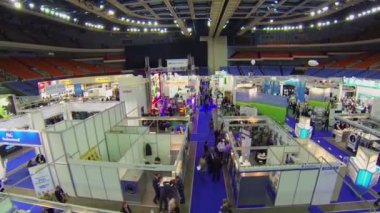 Uluslararası Sergi Expoclean insanlar yürümek