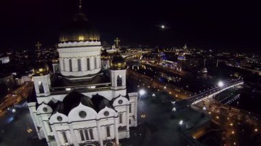 Christ Saviour Katedrali ile Cityscape