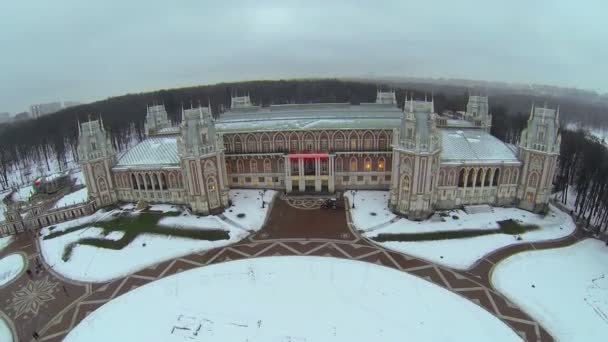 Belo Palácio de Tsaritsyno — Vídeo de Stock