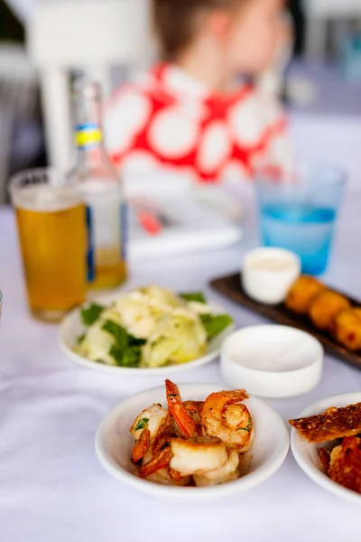 Kleine hapjes lunch — Stockfoto