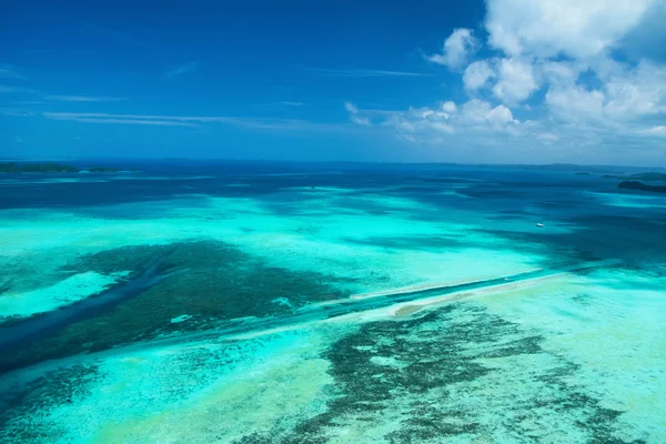 PALAUSKÉ ostrovy z výše — Stock fotografie