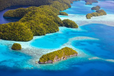 Palau Adaları yukarıdan