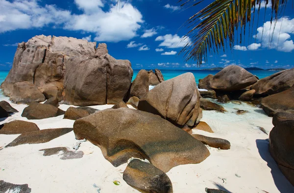 Playa idílica en Seychelles —  Fotos de Stock