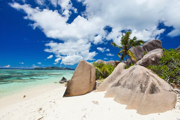 Anse kaynak d'Argent beach — Stok fotoğraf