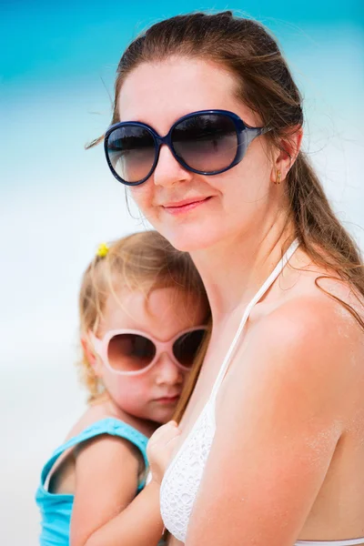Ritratto madre e figlia — Foto Stock