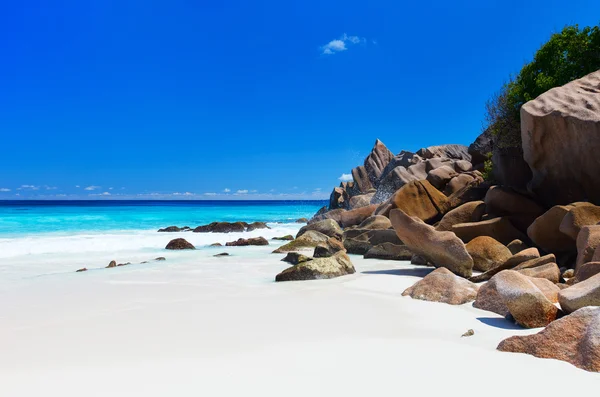 Stunning beat in Seychelles — Stock Photo, Image