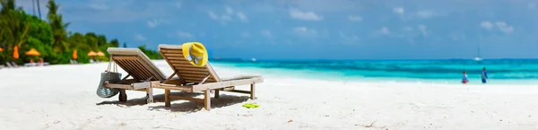Tropická pláž dovolená — Stock fotografie