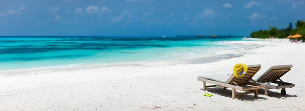 Urlaub am tropischen Strand — Stockfoto