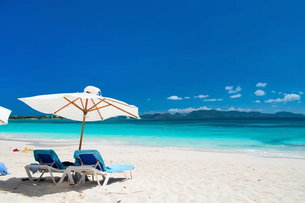 Vacker karibisk strand — Stockfoto