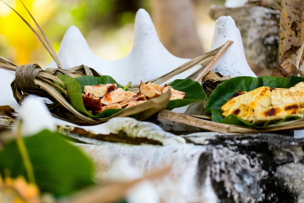 Alimento local del Pacífico sur — Foto de Stock