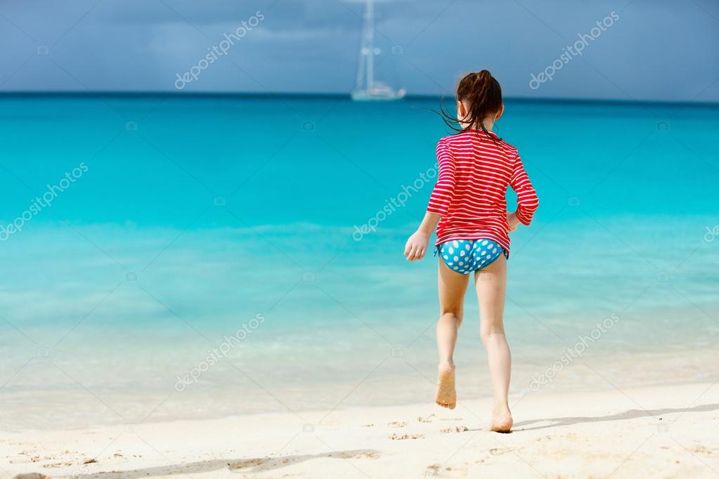 Cute little girl on vacation
