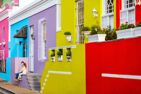 Colorato Bo Kaap — Foto Stock