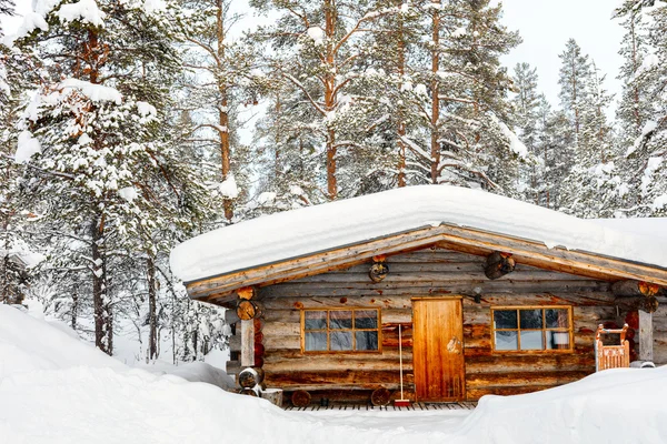 Téli táj, Finnország — Stock Fotó