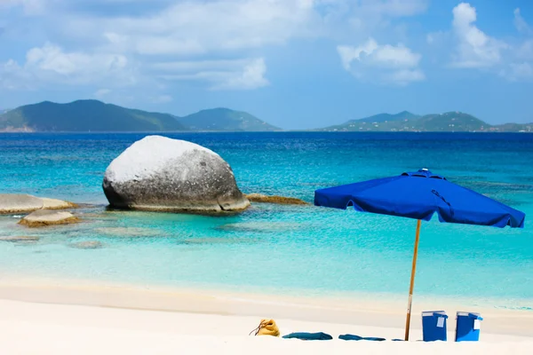 Imagen playa perfecta en el Caribe — Foto de Stock