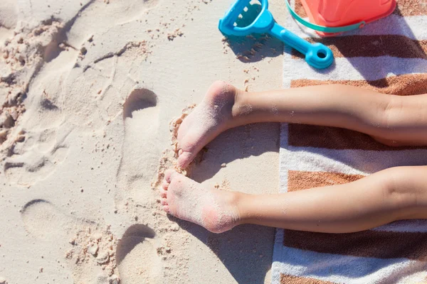 Adorável menina em férias — Fotografia de Stock