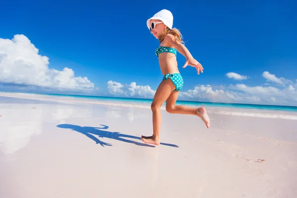 Bambina in vacanza — Foto Stock