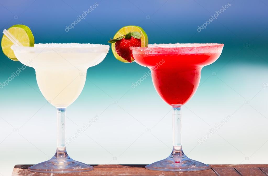 Margarita cocktails