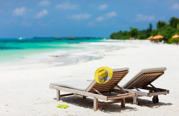 Vacaciones en la playa tropical — Foto de Stock