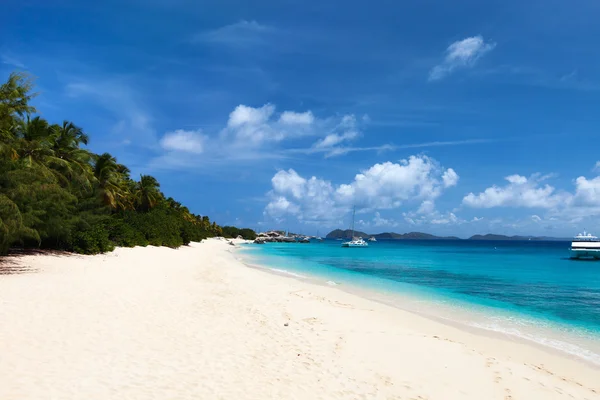 Obraz doskonały plaży na Karaibach — Zdjęcie stockowe