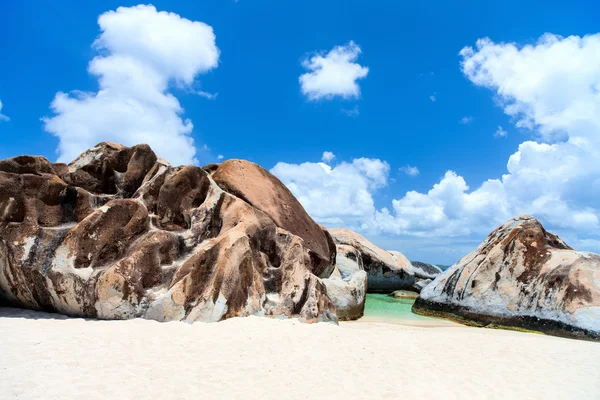 Çarpıcı Karayip sahilinde — Stok fotoğraf