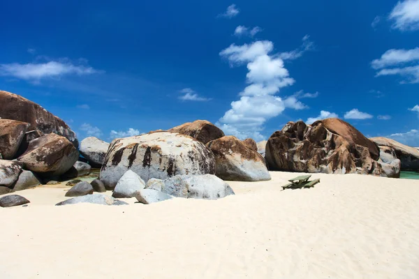 Splendida spiaggia ai Caraibi — Foto Stock
