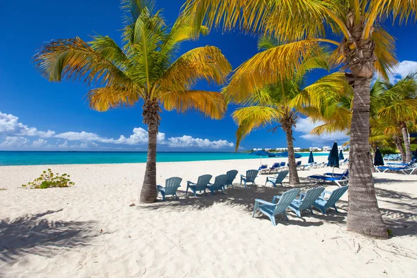 Hermosa playa caribeña — Foto de Stock