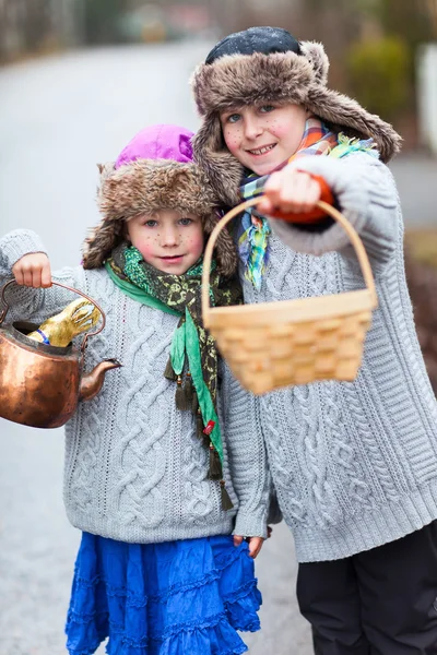 Påsk i finland — Stockfoto