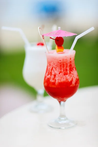 Exotic cocktails — Stock Photo, Image