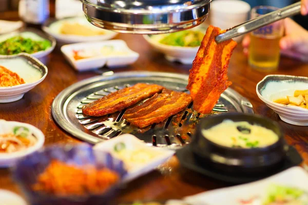 Koreai barbecue — Stock Fotó