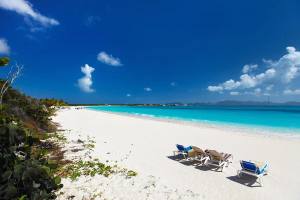 Belle plage des Caraïbes — Photo