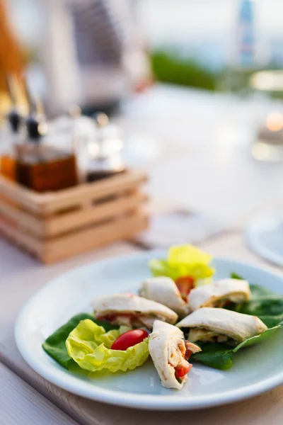 Heerlijke lunch of diner — Stockfoto