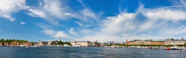 Central Stockholm panorama — стокове фото