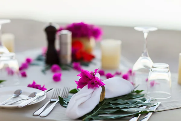 Beautifully served table — Stock Photo, Image