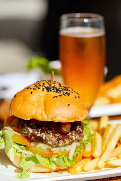 Burger — Stockfoto