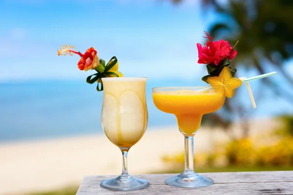 Exotische Cocktails — Stockfoto