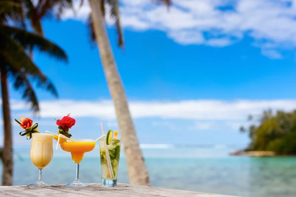 Exotic cocktails — Stock Photo, Image