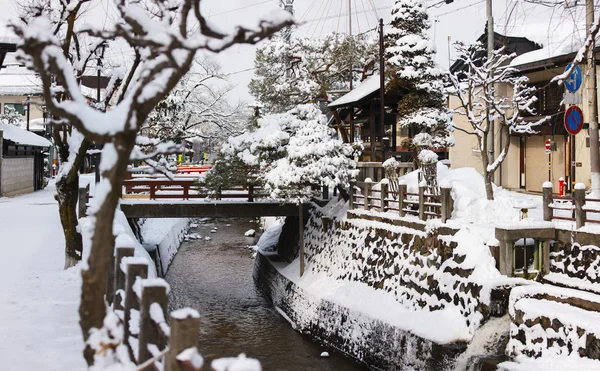 Takayama město v Japonsku — Stock fotografie