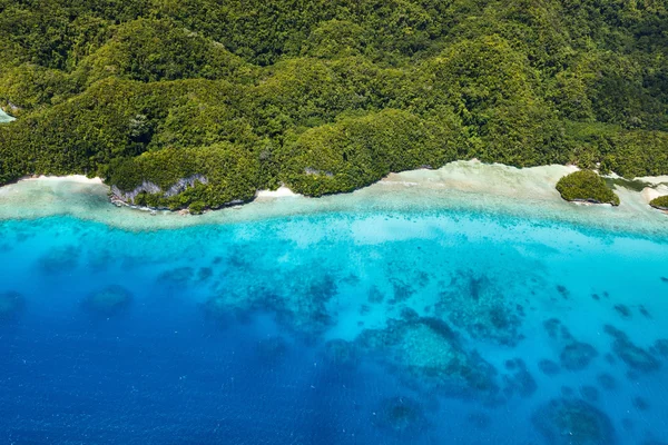 上からパラオ諸島 — ストック写真
